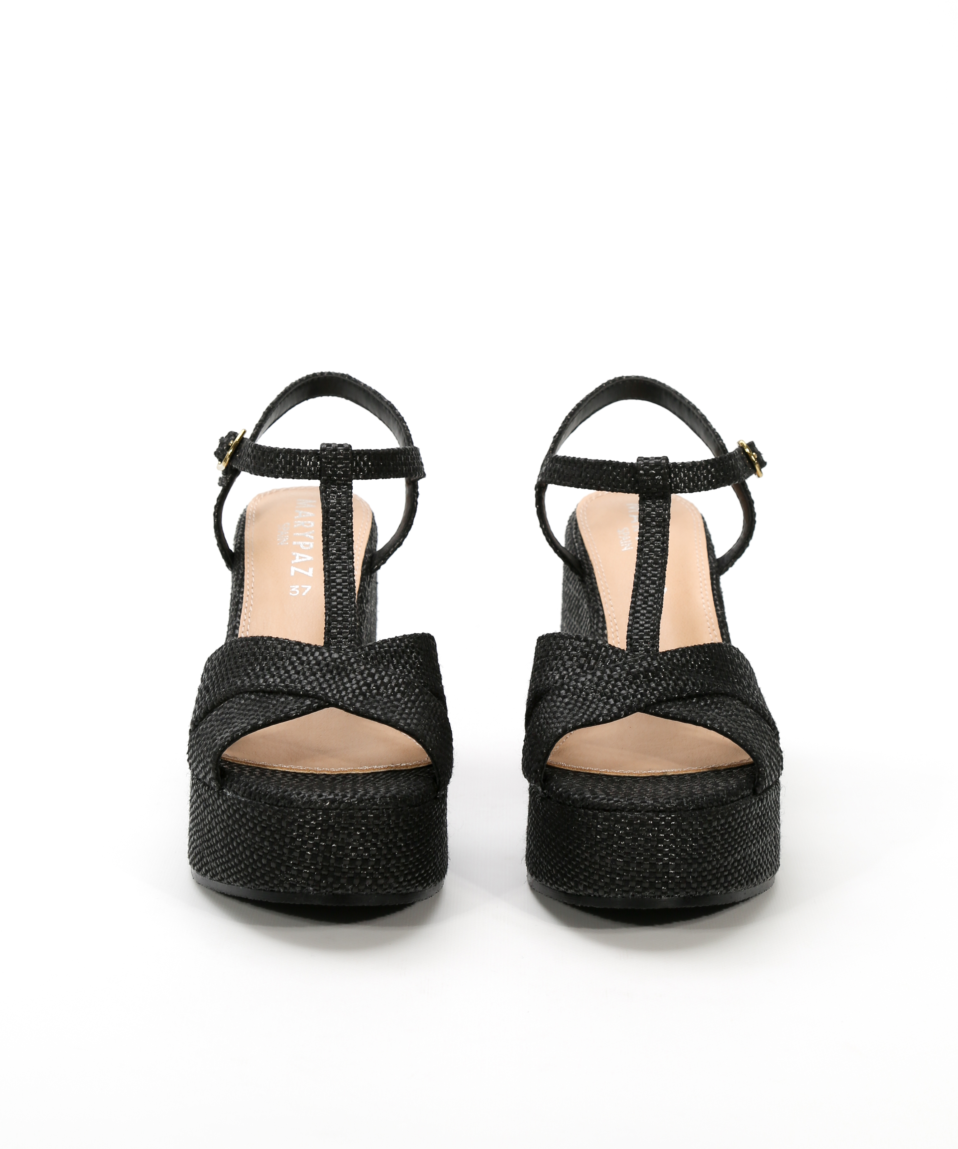 Sandalias plataforma tira en T image number null